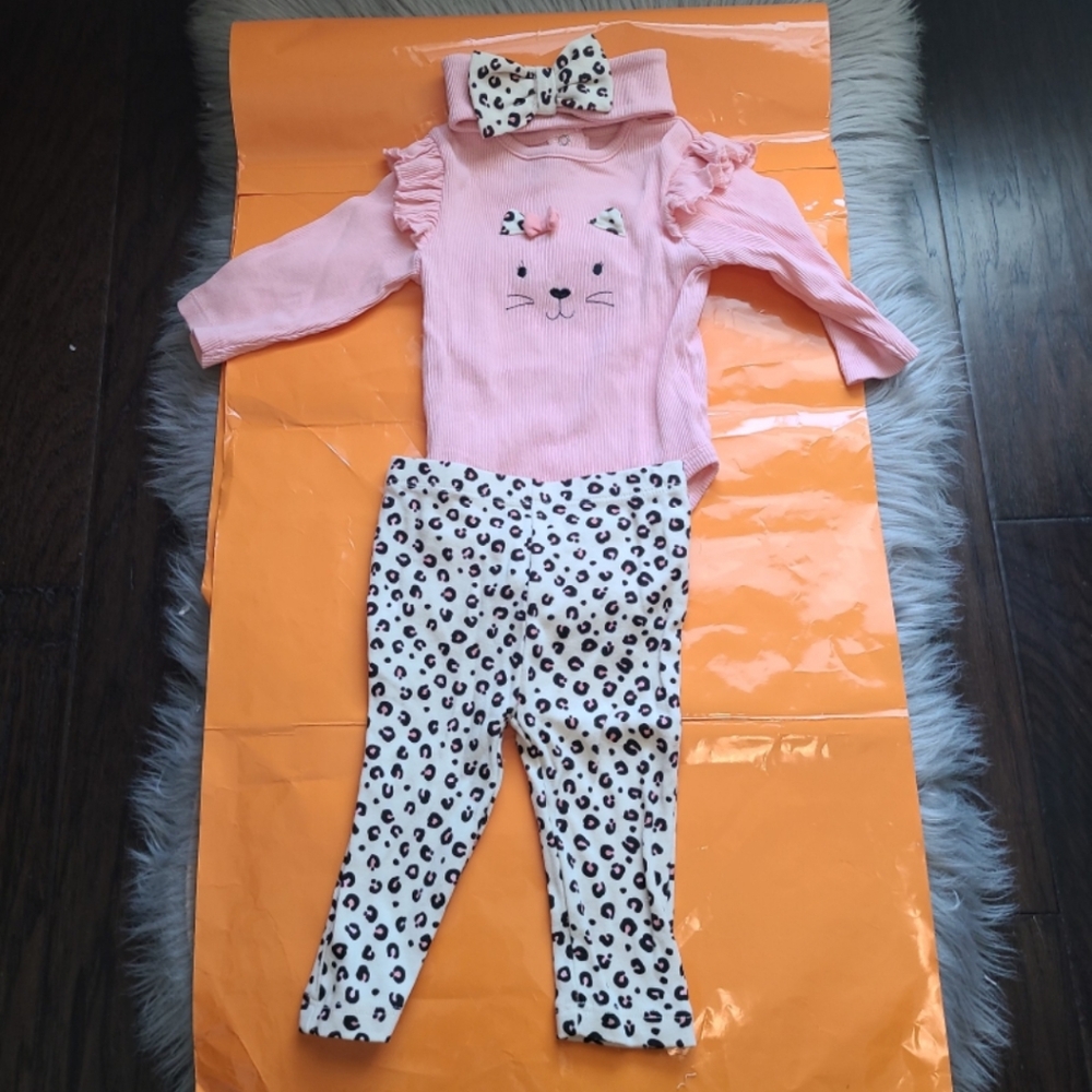 Nwot! Little Me Baby Girl 3 Piece Set